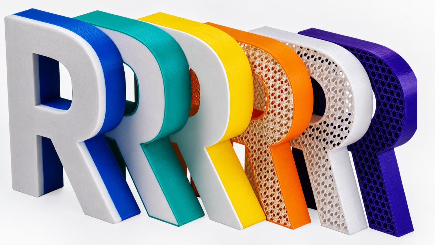 3D-Printed Letters