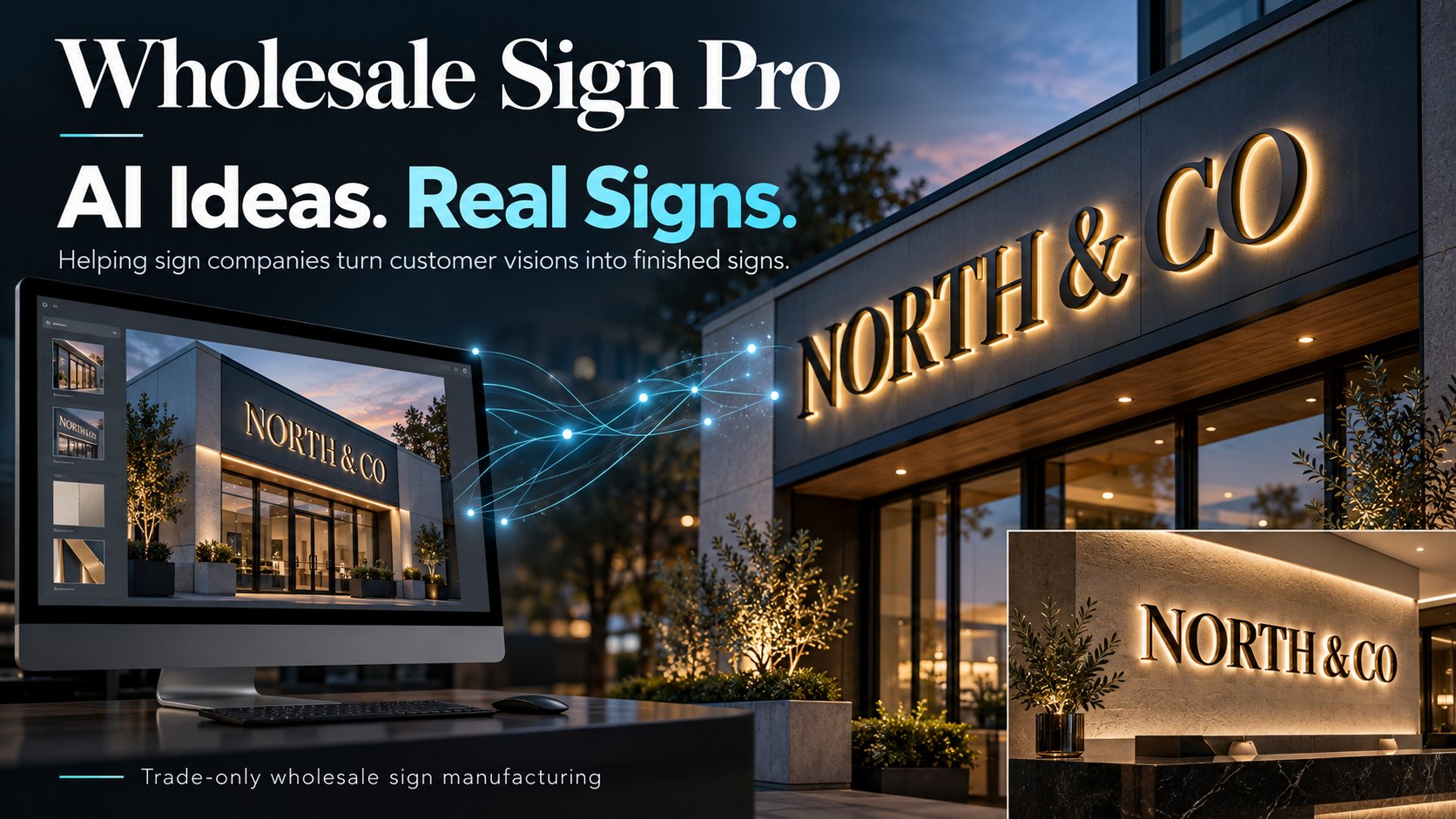 How AI Helps Wholesale Sign Pro Support Sign Companies